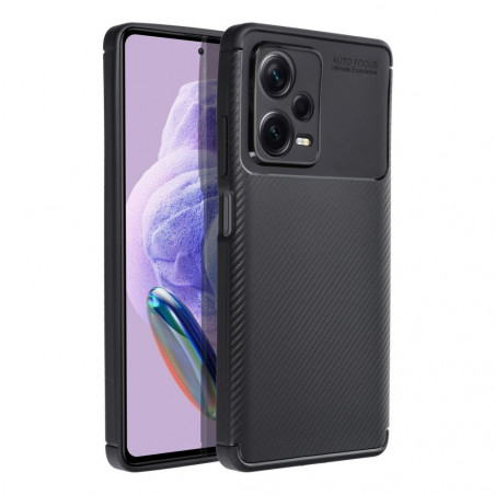 Kryt Carbon premium na XIAOMI Redmi Note 12 Pro Plus 5G Elegant Čierny