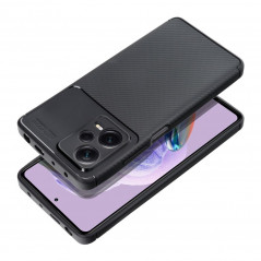 Kryt Carbon premium na XIAOMI Redmi Note 12 Pro Plus 5G Elegant  Čierny