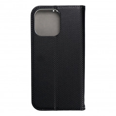 Peňaženkové puzdro Smart Case Book na Apple iPhone 15 Pro Max Čierny
