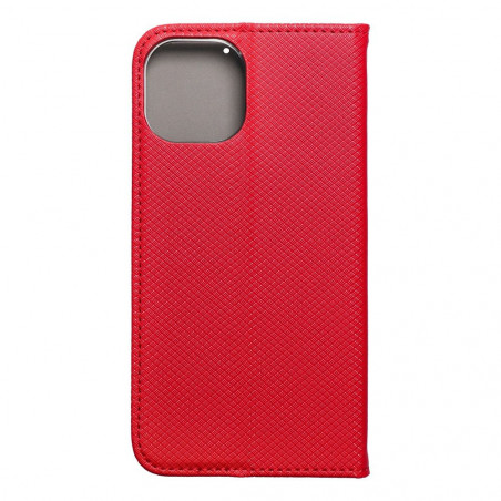 Peňaženkové puzdro Smart Case Book na Apple iPhone 15 Červený