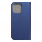 Peňaženkové puzdro Smart Case Book na Apple iPhone 15 Pro Max Tmavší modrý