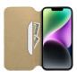 Peňaženkové puzdro Dual Pocket book na Apple iPhone 15 Pro Max Zlatý