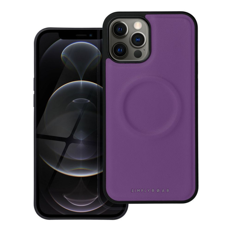 Kryt Roar Mag Morning na Apple iPhone 12 Pro Max Elegant  MagSAFE  Fialový (Purple)