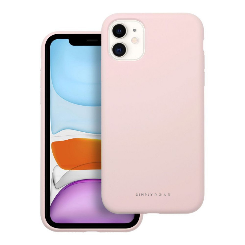 Kryt Roar Cloud-Skin na Apple iPhone 11 Svetlo ružový
