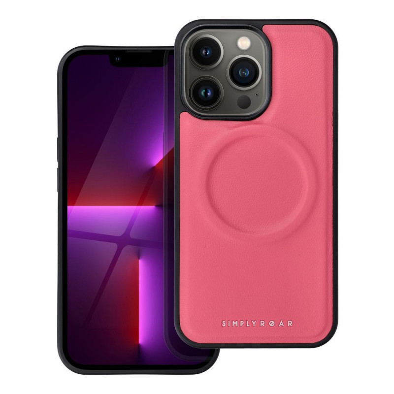 Kryt Roar Mag Morning na Apple iPhone 13 Pro Elegant  MagSAFE  Žiarivý ružový
