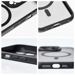 Kryt Matte Mag Cove na Apple iPhone 12 mini MagSAFE  Čierny