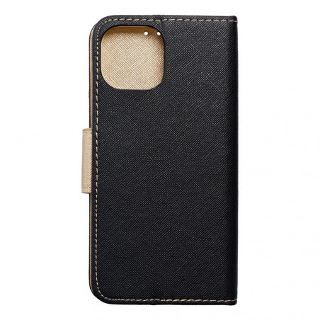 Peňaženkové puzdro Fancy Book na Apple iPhone 15 Čierny