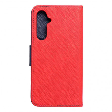 Peňaženkové puzdro Fancy Book na Samsung Galaxy S23 FE Červený / Námornícka modrá