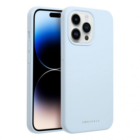 Kryt Roar Cloud-Skin na Apple iPhone 14 Pro Max Svetlo modrý