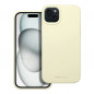 Kryt Roar Cloud-Skin na Apple iPhone 15 Plus Svetlo žltý