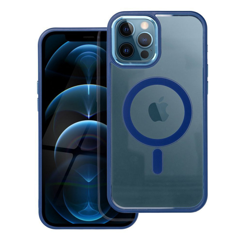 Kryt Color Edge Mag na Apple iPhone 12 Pro Max MagSAFE  Námornícka modrá