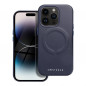Kryt Roar Leather Mag na Apple iPhone 14 Pro Elegant  MagSAFE  Tmavší modrý