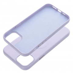 Kryt Roar Leather Mag na Apple iPhone 15 Plus Elegant  MagSAFE  Fialový (Purple)