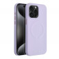 Kryt Roar Leather Mag na Apple iPhone 15 Pro Max Elegant  MagSAFE  Fialový (Purple)