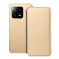 Peňaženkové puzdro Dual Pocket book na XIAOMI 13 Zlatý 