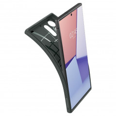 Kryt Spigen  Liquid Air na Samsung Galaxy S23 Ultra 5G Temne zelená