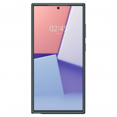 Kryt Spigen  Liquid Air na Samsung Galaxy S23 Ultra 5G Temne zelená