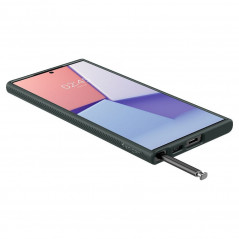 Kryt Spigen  Liquid Air na Samsung Galaxy S23 Ultra 5G Temne zelená