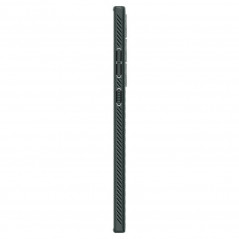 Kryt Spigen  Liquid Air na Samsung Galaxy S23 Ultra 5G Temne zelená