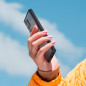 Kryt Spigen Ultra Hybrid na Samsung Galaxy S23 Ultra 5G Krištáľovo čistý  Čierna mrazivá
