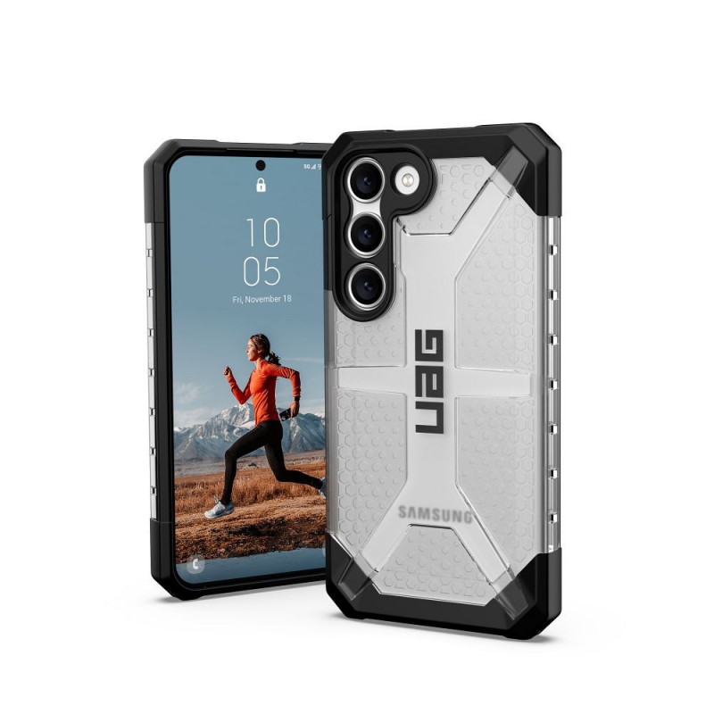 Kryt Urban Armor Gear Plasma na Samsung Galaxy S23 5G Ľadová