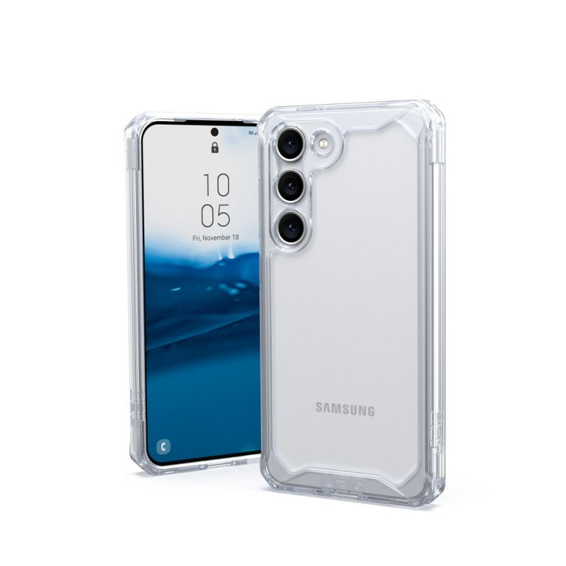 Kryt Urban Armor Gear Plyo na Samsung Galaxy S23 5G Prémiové puzdro  MagSAFE  Ľadová