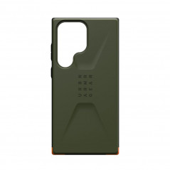 Kryt Urban Armor Gear Civilian na Samsung Galaxy S23 Ultra 5G Prémiové puzdro  MagSAFE  Olivový