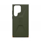 Kryt Urban Armor Gear Civilian na Samsung Galaxy S23 Ultra 5G Prémiové puzdro  MagSAFE  Olivový