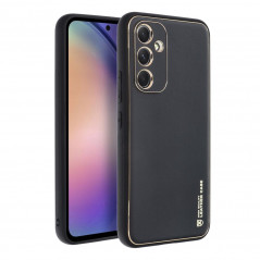Kryt Leather na Samsung Galaxy A54 Čierny