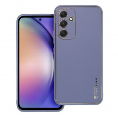 Kryt Leather na Samsung Galaxy A54 Modrý