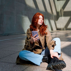 Kryt Spigen  Liquid Air na Samsung Galaxy A54 Úžasná fialová