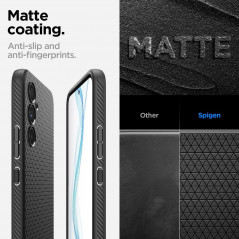Kryt Spigen  Liquid Air na Samsung Galaxy A54 Matná čierna