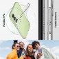 Kryt Spigen Liquid Crystal na Samsung Galaxy A54 Krištáľovo čistý  Transparentný