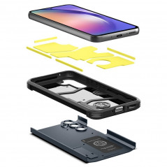 Kryt Spigen Tough Armor na Samsung Galaxy A54 Metalická bridlicovo sivá