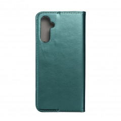 Peňaženkové puzdro Smart Magneto book na Samsung Galaxy A14 LTE Tmavo zelený