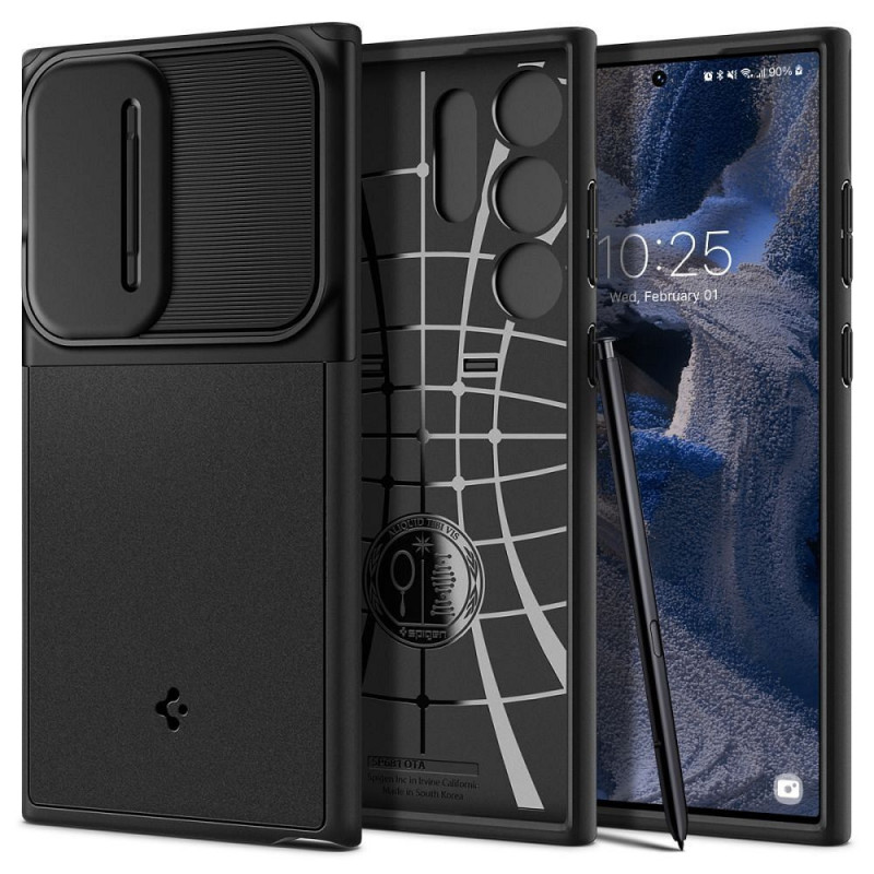 Kryt Spigen Armor na Samsung Galaxy S23 Ultra 5G Čierny