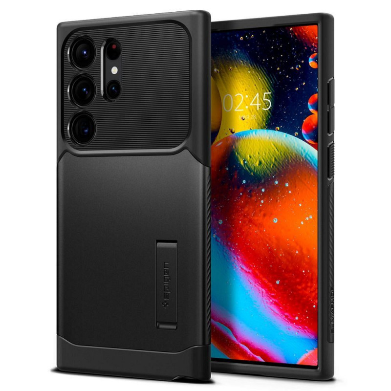 Kryt Spigen Armor na Samsung Galaxy S23 Ultra 5G Čierny