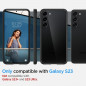 Kryt Spigen Ultra Hybrid na Samsung Galaxy S23 5G Krištáľovo čistý  Matná čierna