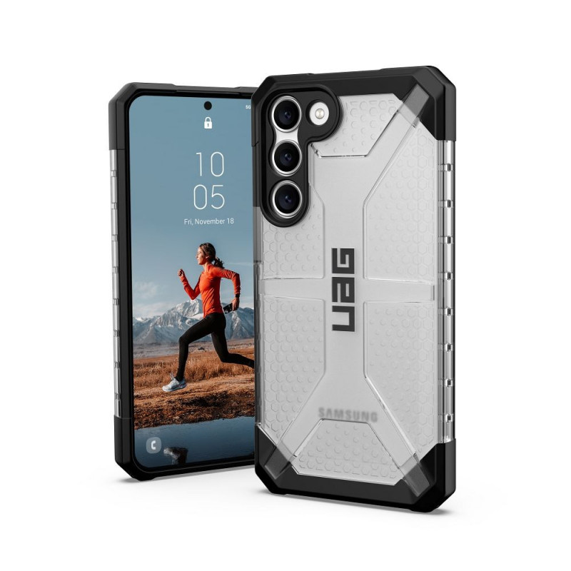 Kryt Urban Armor Gear Plasma na Samsung Galaxy S23 Plus 5G Ľadová