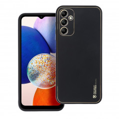 Kryt Leather na Samsung Galaxy A14 LTE Čierny
