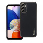 Kryt Leather na Samsung Galaxy A14 LTE Čierny