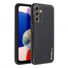 Kryt Leather na Samsung Galaxy A14 LTE Čierny