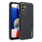 Kryt Leather na Samsung Galaxy A14 LTE Čierny