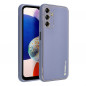 Kryt Leather na Samsung Galaxy A14 5G Modrý