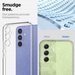 Kryt Spigen Liquid Crystal na Samsung Galaxy A54 Krištáľovo čistý  Transparentný