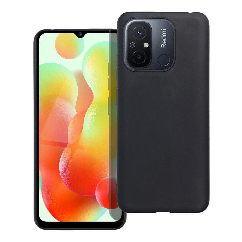 Kryt MATT na XIAOMI Redmi 12C Čierny