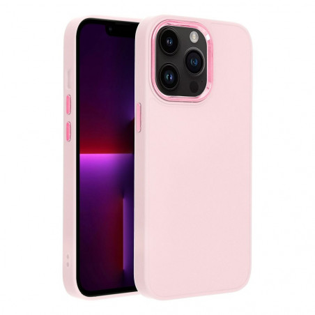 Kryt FRAME na Apple iPhone 13 Pro Max Elegant  Púdrovo ružový