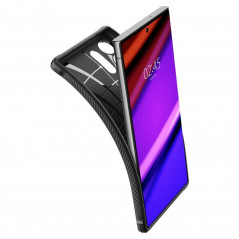 Kryt Spigen Armor na Samsung Galaxy S23 Ultra 5G Uhlíkové vlákno, Elegant  Čierny