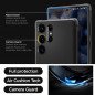 Kryt Spigen Armor na Samsung Galaxy S23 Ultra 5G Uhlíkové vlákno, Elegant  Čierny
