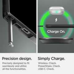 Kryt Spigen Armor na Samsung Galaxy S23 Ultra 5G Čierny